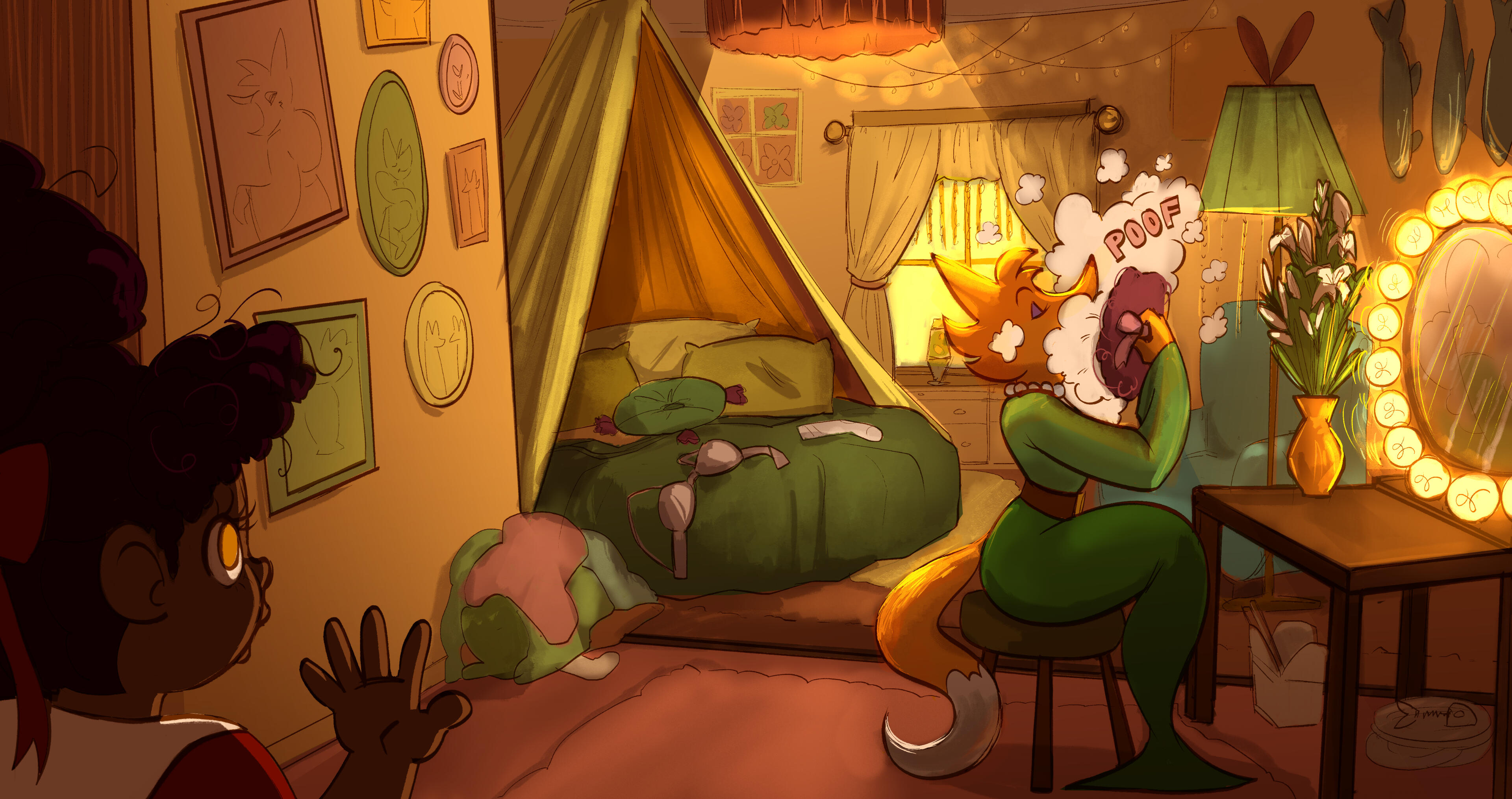 Miss' Fox home