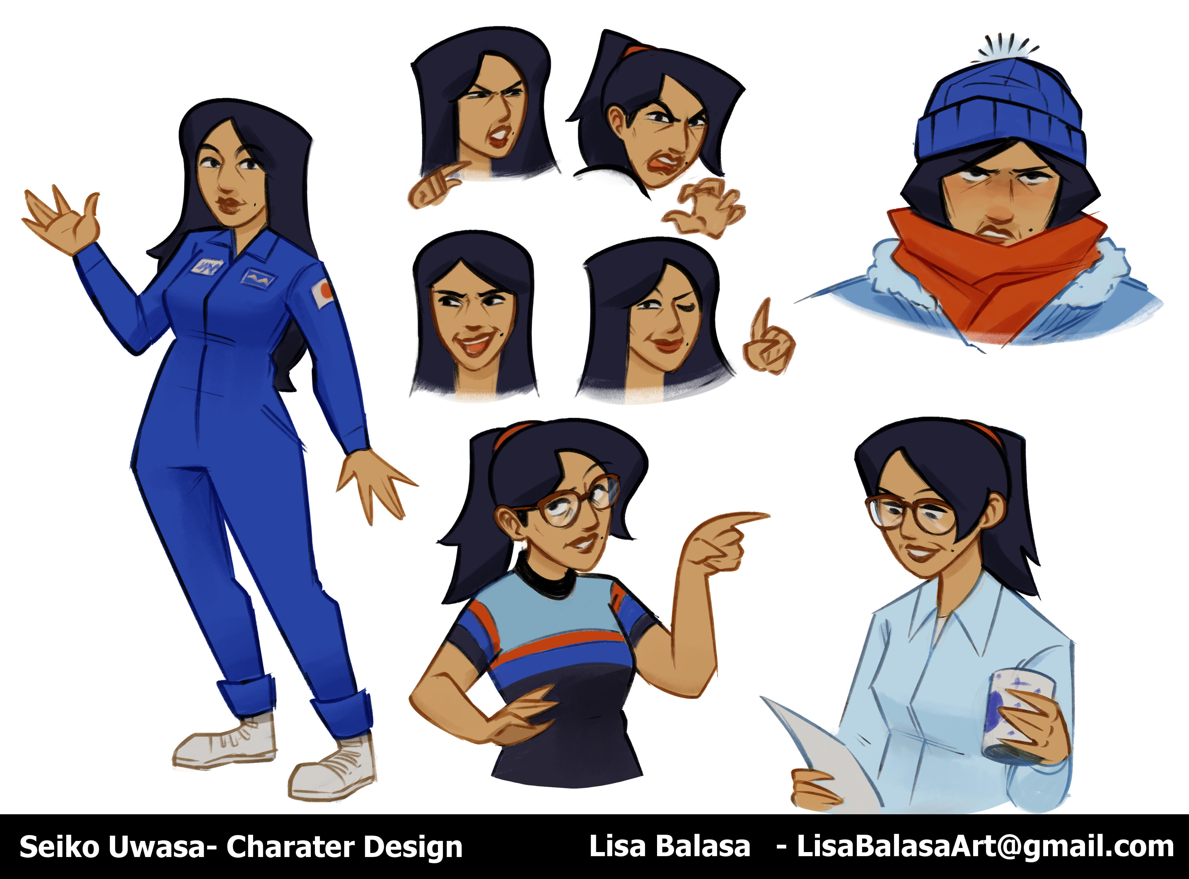 Seiko Character Design