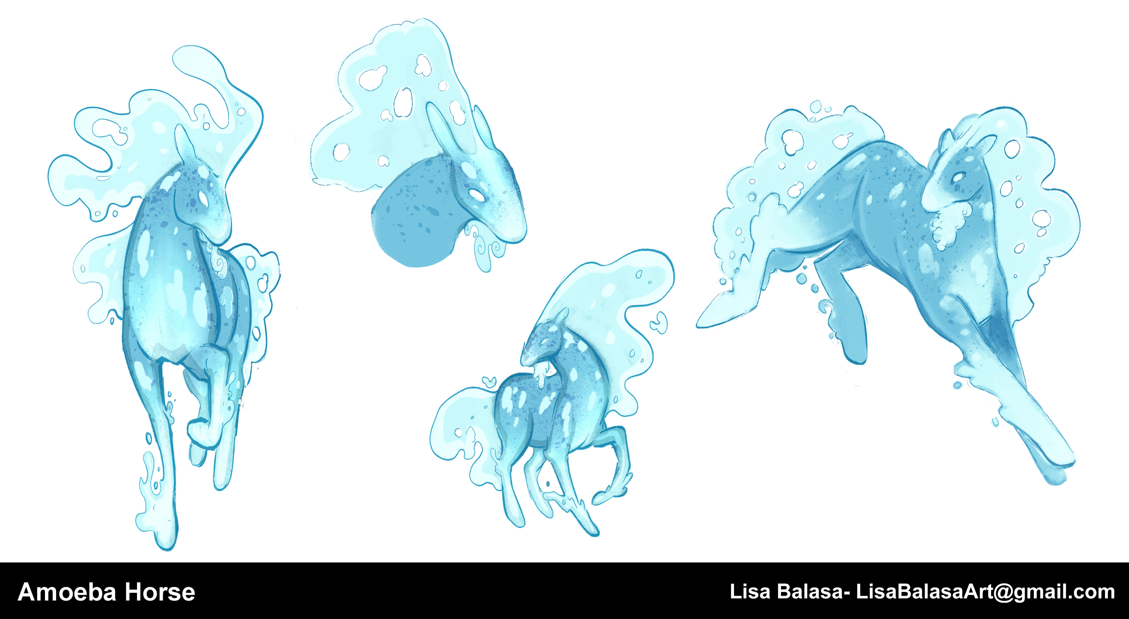 Amoeba Horse Amoeba Horse